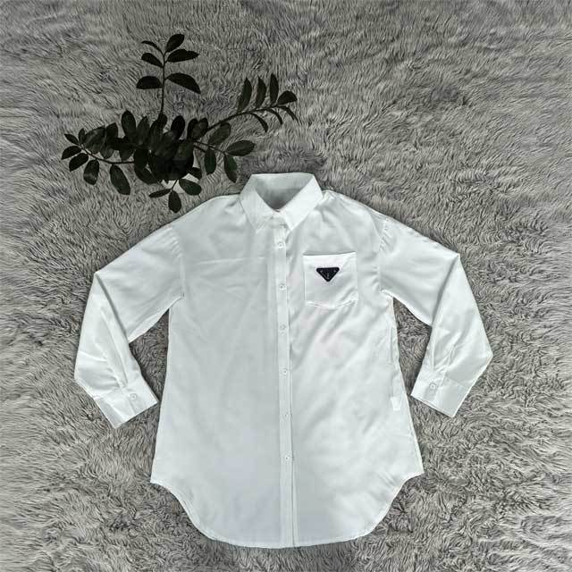Fashion Logo Long Sleeve Casual Shirt