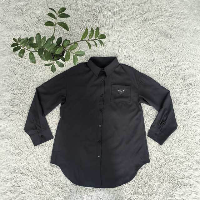 Fashion Logo Long Sleeve Casual Shirt