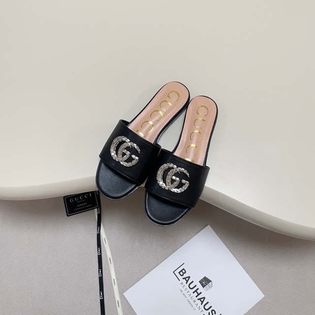 Luxury Fashion Rhinestones Casual Slipper