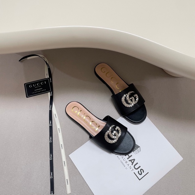 Luxury Fashion Rhinestones Casual Slipper