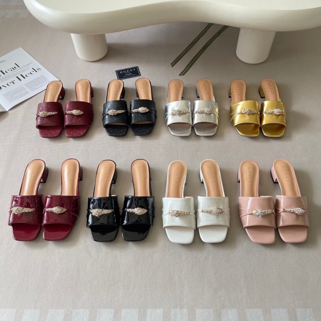 Luxury Fashion Rhinestones Women Casual Slides