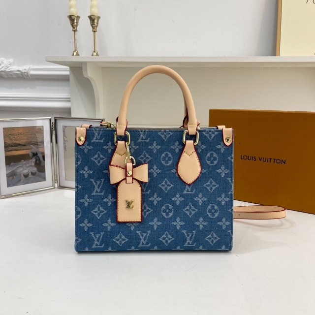 Fashion Denim Printed Crossbody Handbags