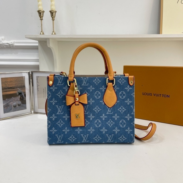 Fashion Denim Printed Crossbody Handbags