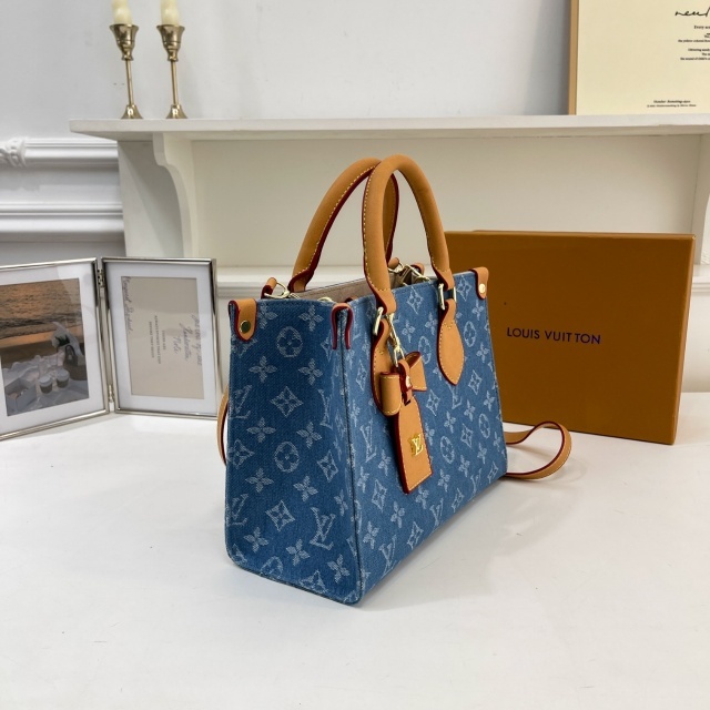 Fashion Denim Printed Crossbody Handbags