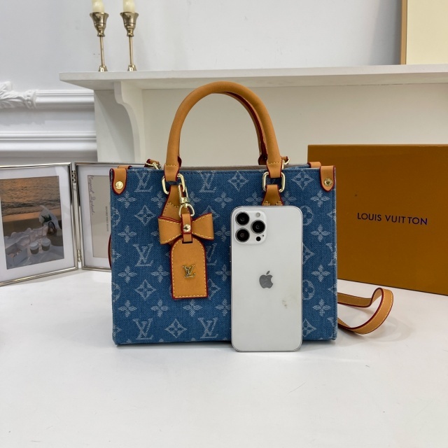 Fashion Denim Printed Crossbody Handbags