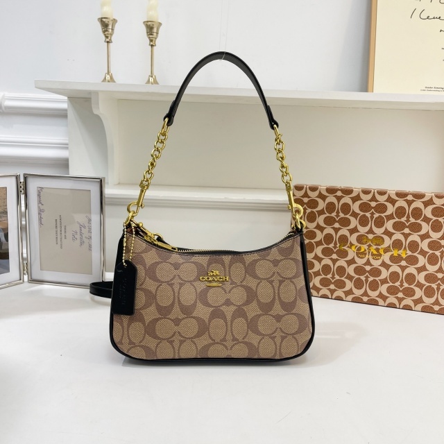 Luxury Fashion Metal Logo Leather Women Purses