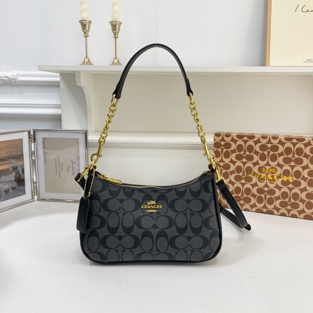 Luxury Fashion Metal Logo Leather Women Purses