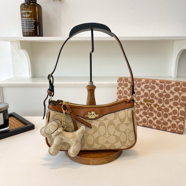 Metal Logo Luxury Leather Fashion Women Purses