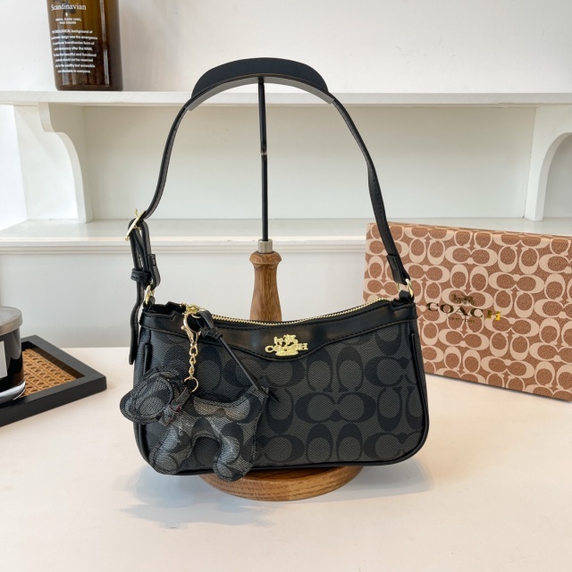 Metal Logo Luxury Leather Fashion Women Purses