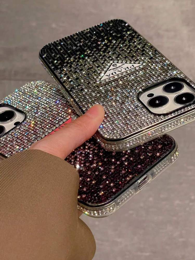 Luxury Fashion Rhinestones TPU Phone Cases