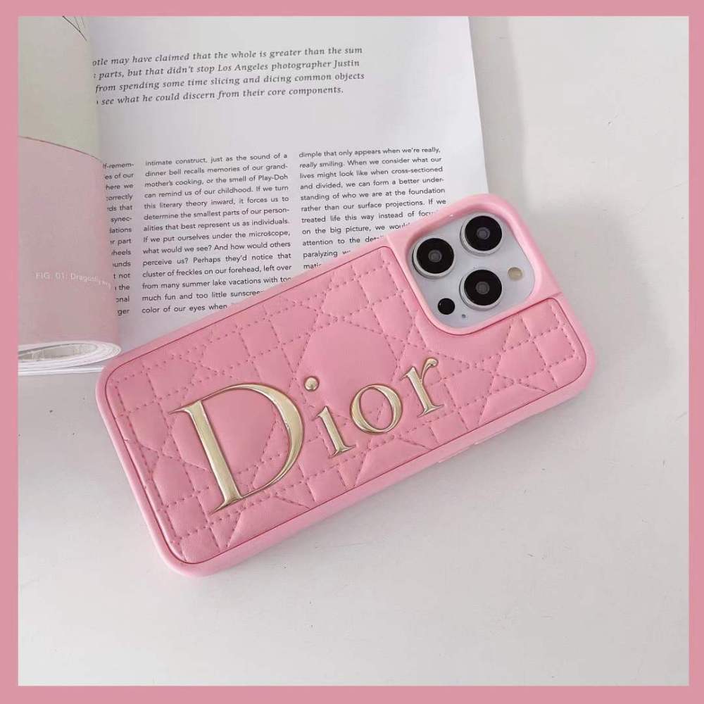 Fashion Embossing Leather Luxury Phone Cases