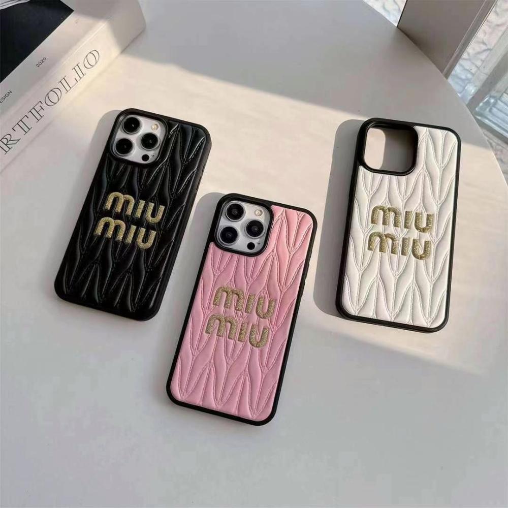 Fashion Glitter Leather Luxury Phone Cases