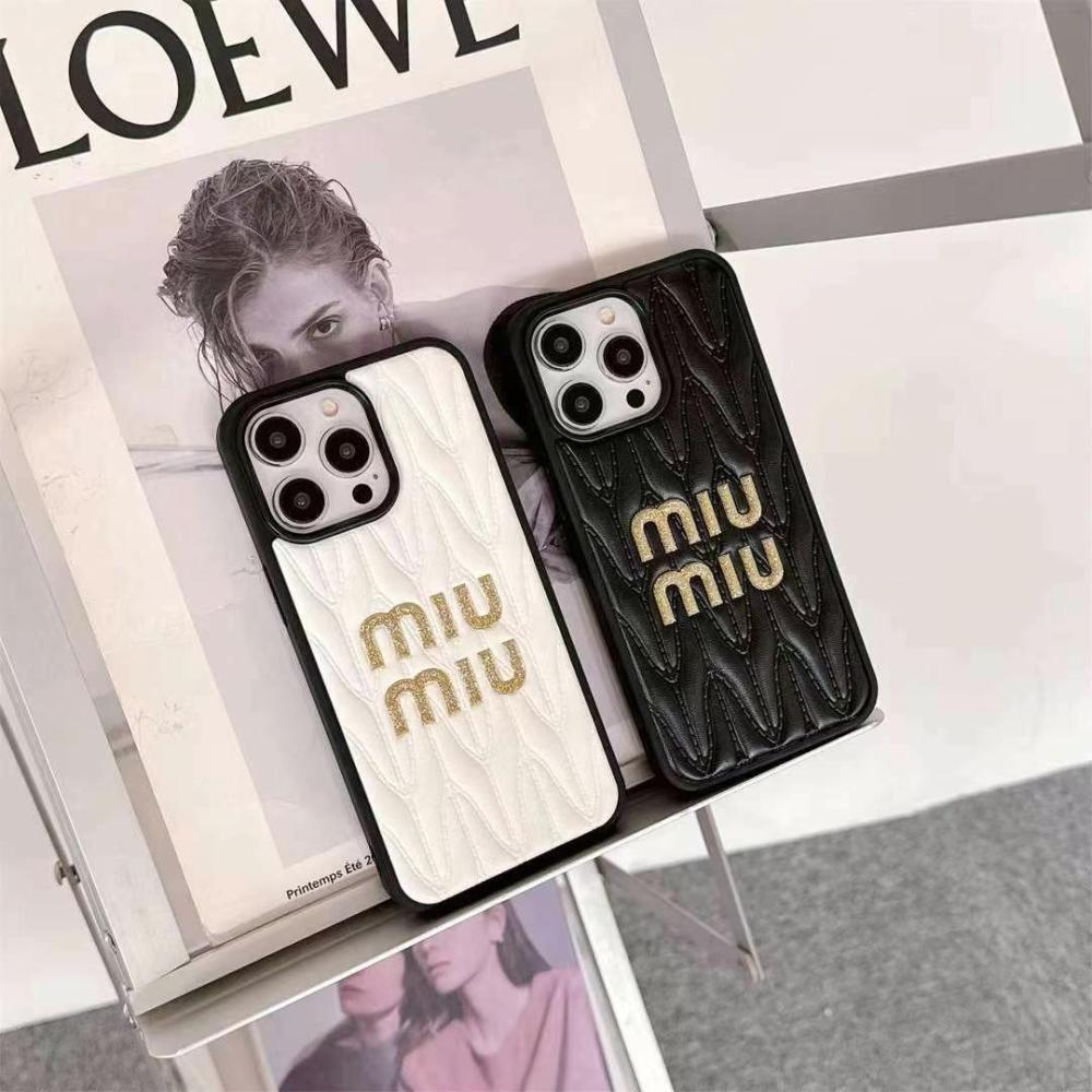 Fashion Glitter Leather Luxury Phone Cases