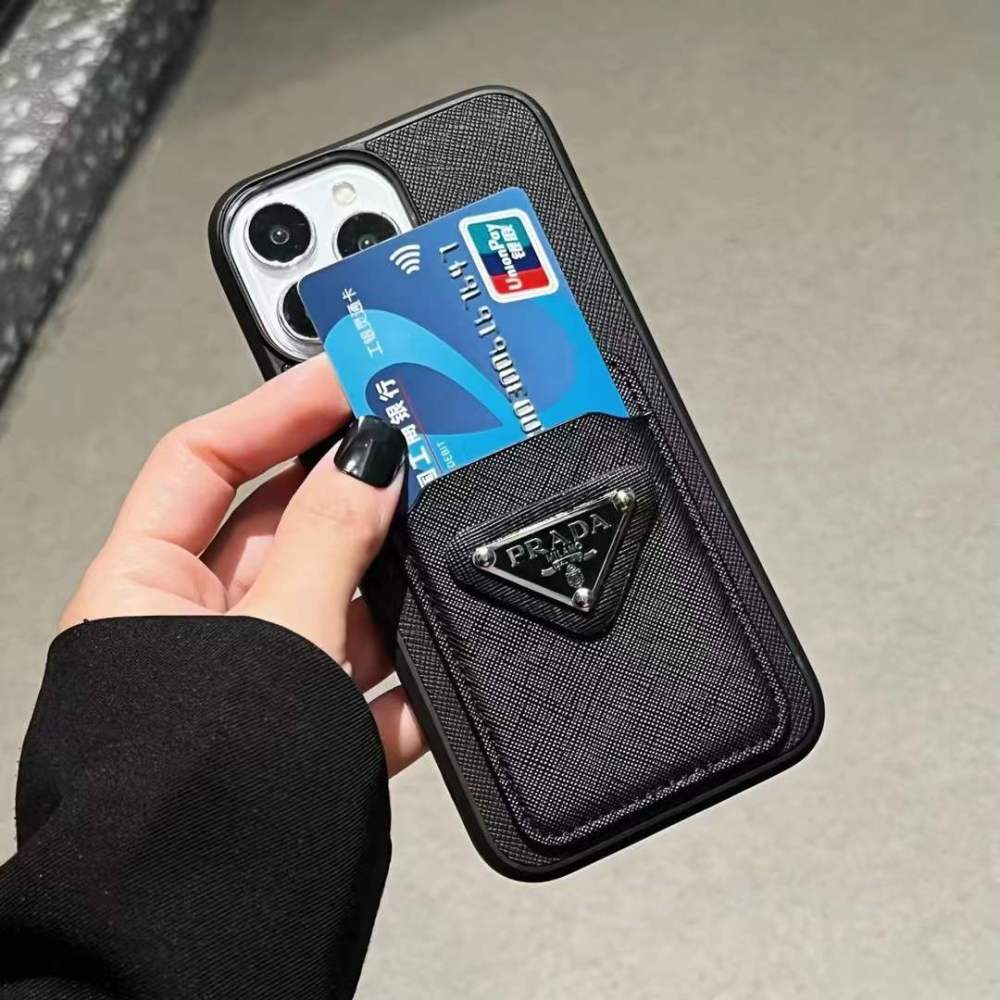 Luxury Fashion Card Slot PU Leather Cover Phone Cases