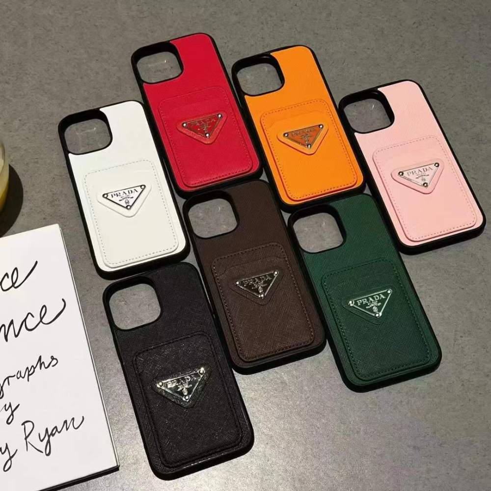 Luxury Fashion Card Slot PU Leather Cover Phone Cases