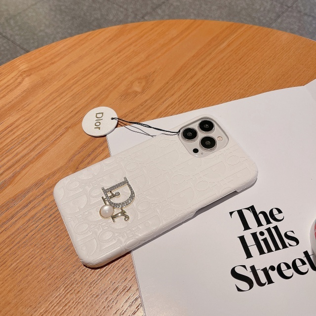 Luxury Fashion Relief Sculpture Leather Phone Cases
