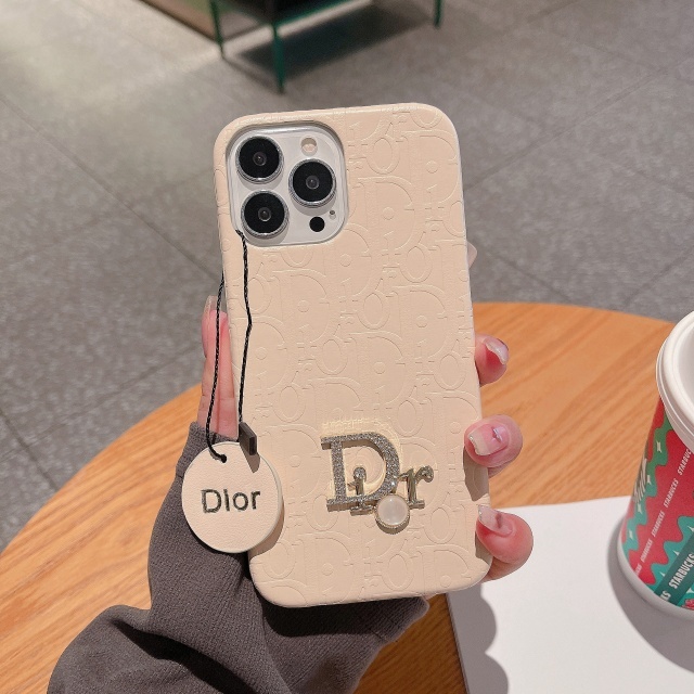 Luxury Fashion Relief Sculpture Leather Phone Cases