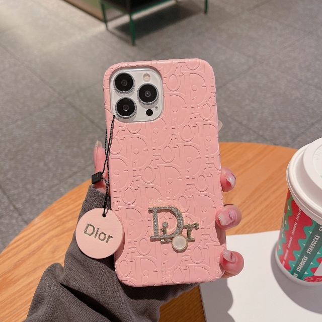 Luxury Fashion Relief Sculpture Leather Phone Cases