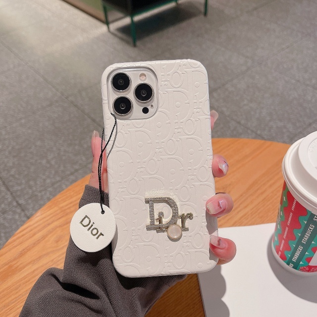 Luxury Fashion Relief Sculpture Leather Phone Cases