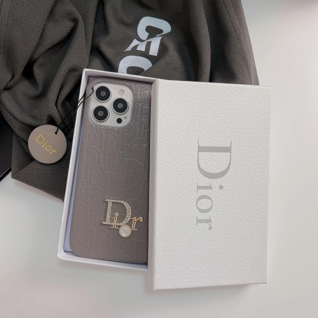 Luxury Fashion Relief Sculpture Leather Phone Cases