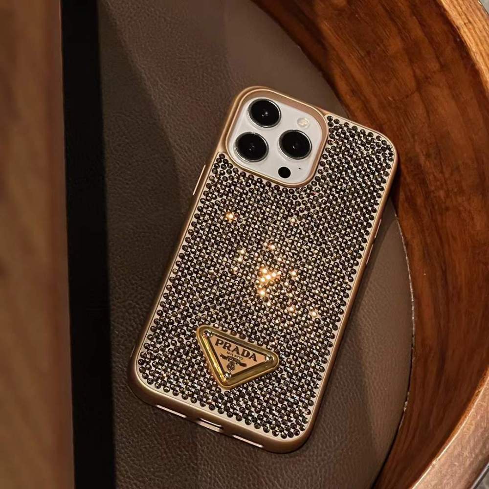 Rhinestones Fashion TPU Fall-Resistant Phone Cases