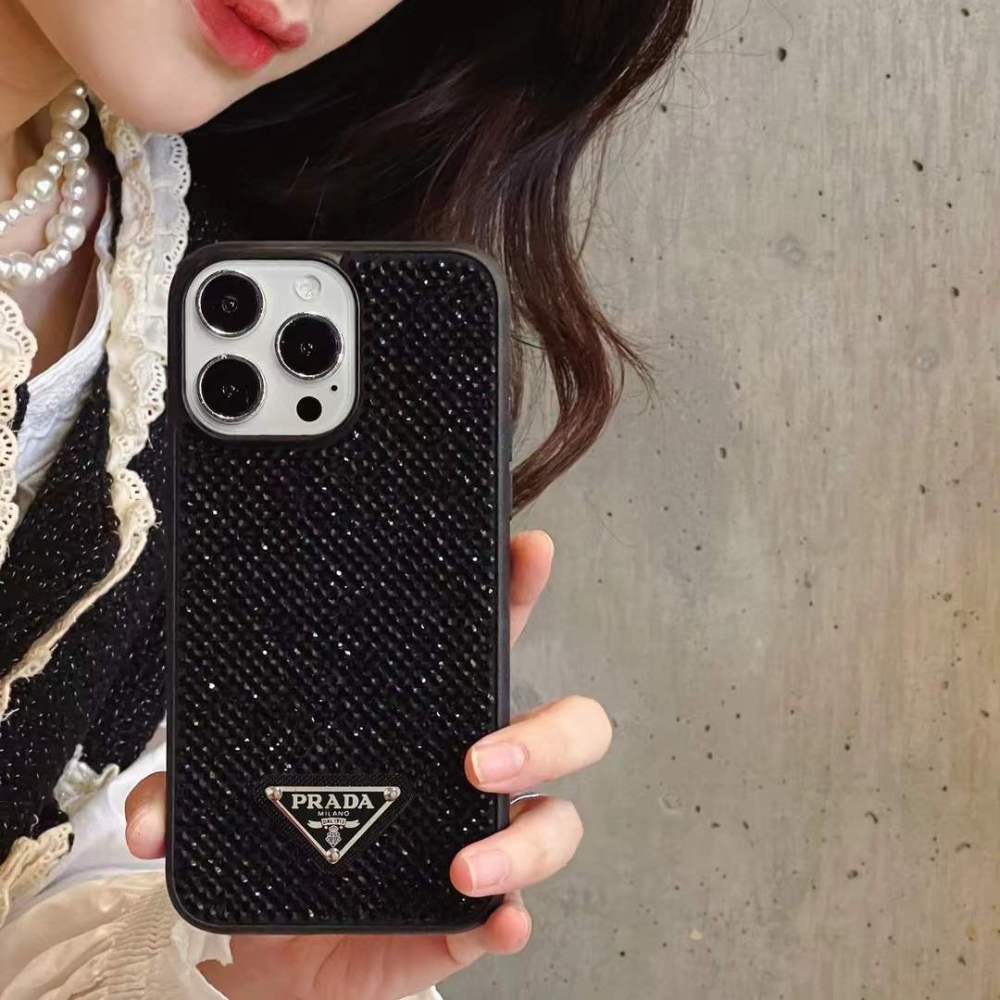 Rhinestones Fashion TPU Fall-Resistant Phone Cases