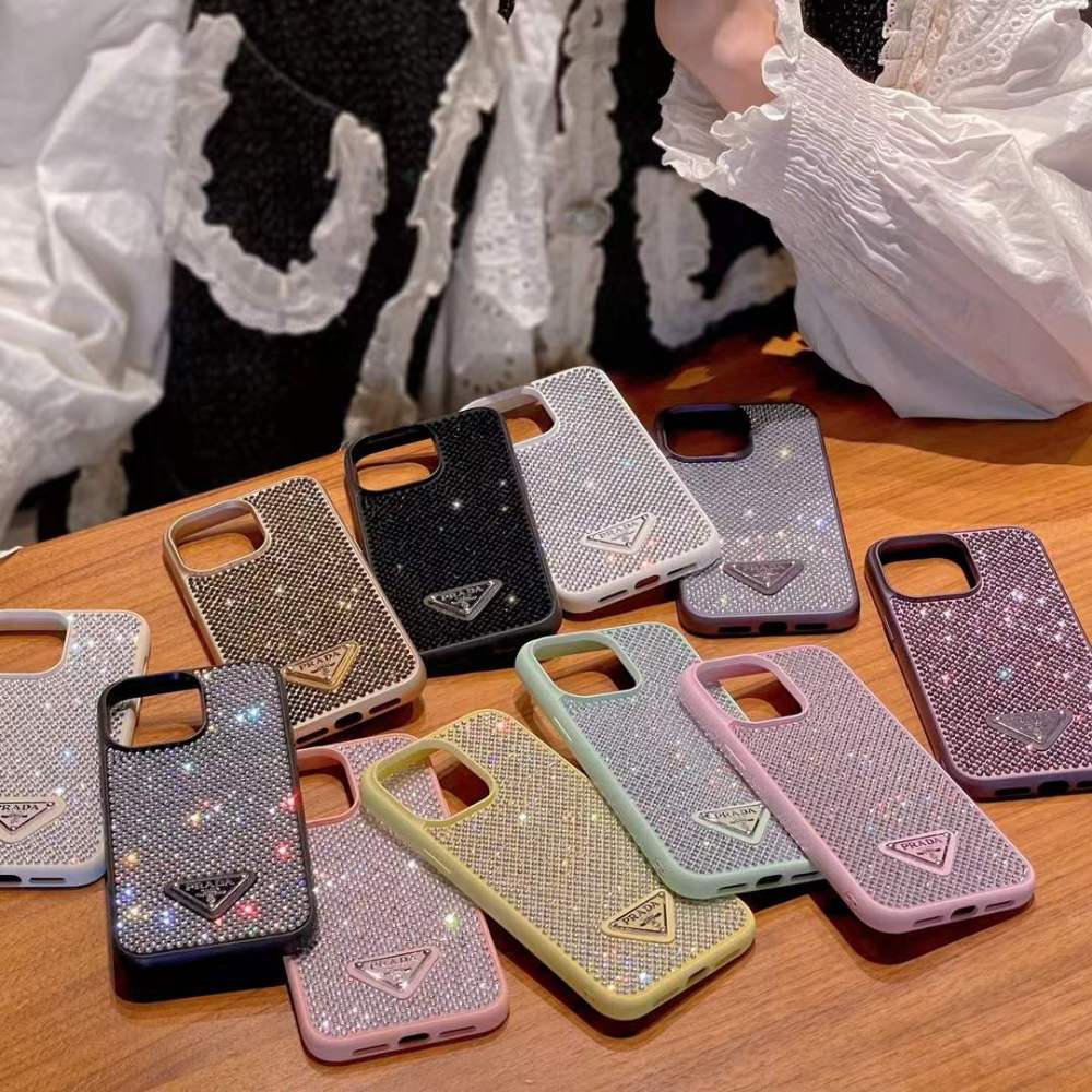 Rhinestones Fashion TPU Fall-Resistant Phone Cases