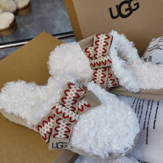 Fashion Winter Wool Furry Shoes