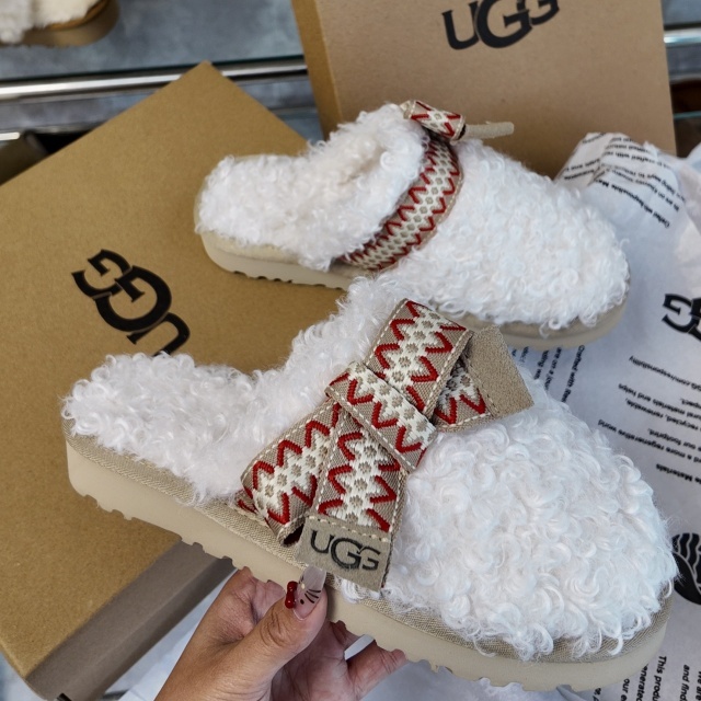 Fashion Winter Wool Furry Shoes