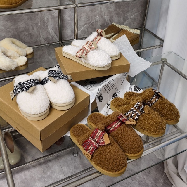 Fashion Winter Wool Furry Shoes