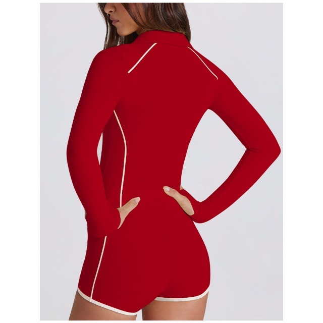 Striped Yoga Fashion Activewear Short Set