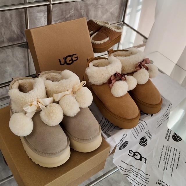 Winter Fashion Thick-Soled Wool Furry Boots