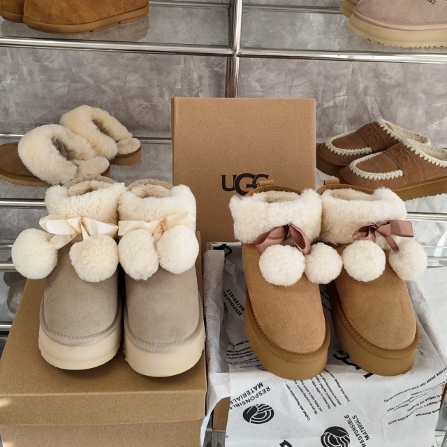 Winter Fashion Thick-Soled Wool Furry Boots