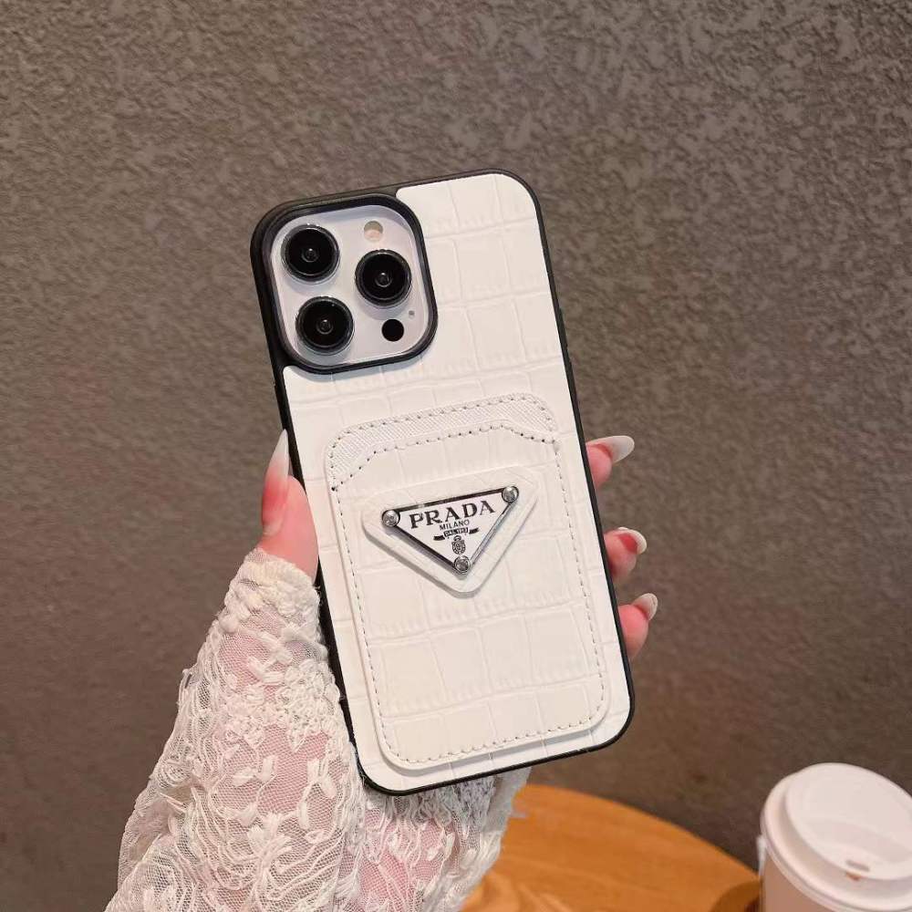 Crocodile Pattern Leather Card Slot Phone Cases