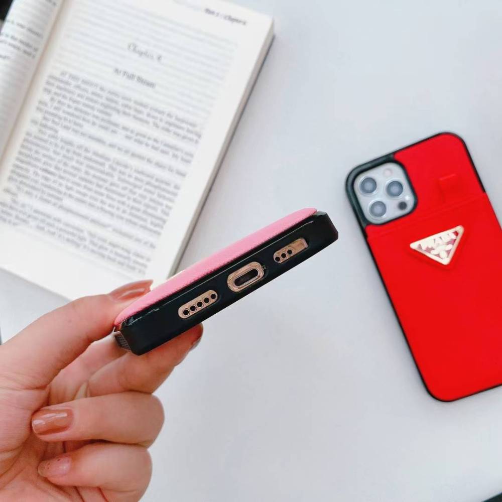 Fashion Leather Card Slot Phone Cases