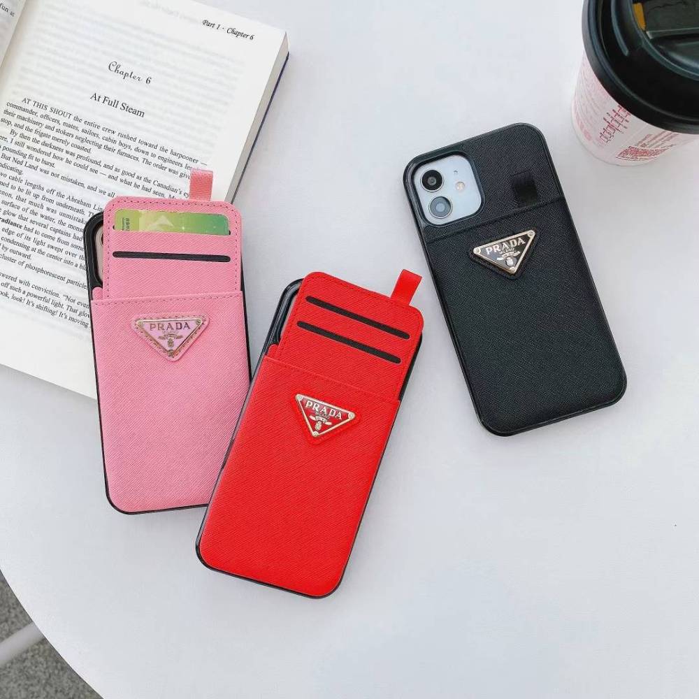 Fashion Leather Card Slot Phone Cases