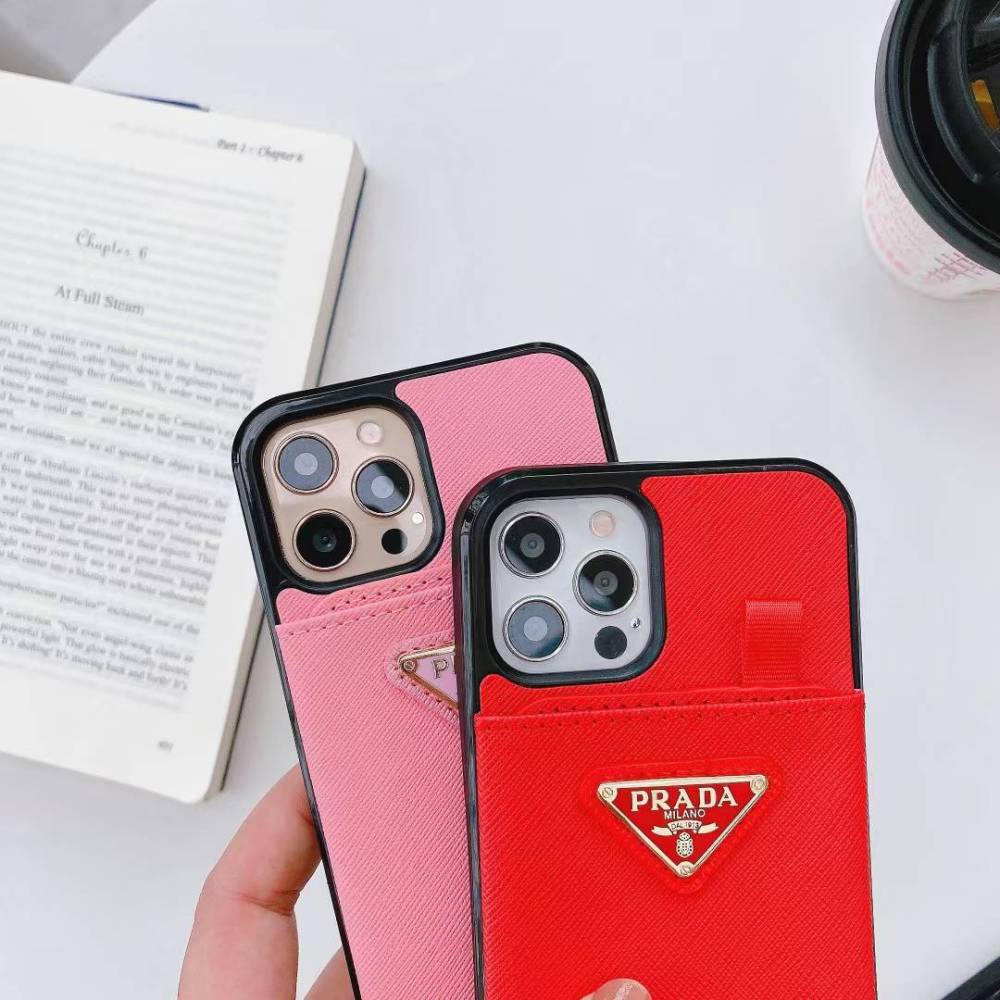 Fashion Leather Card Slot Phone Cases