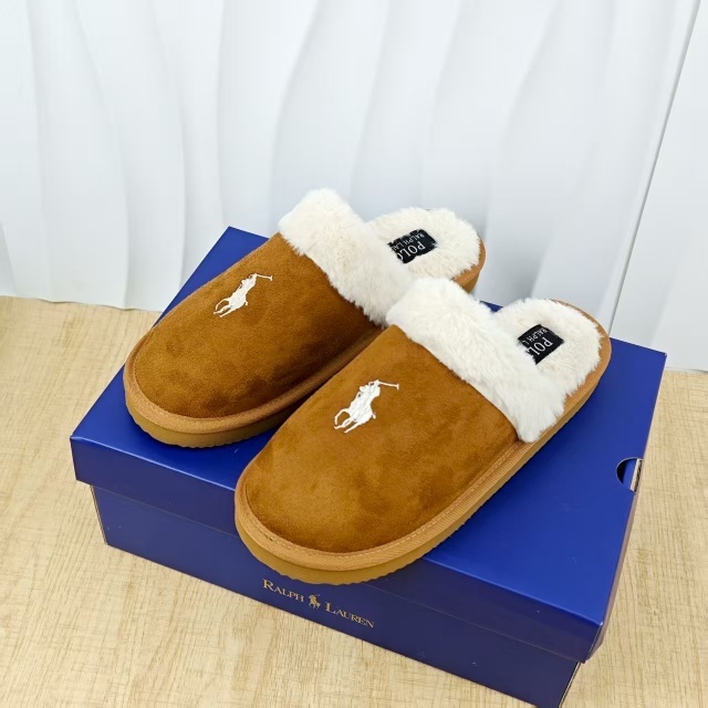 Luxury Fashion Men Winter Furry Slipper