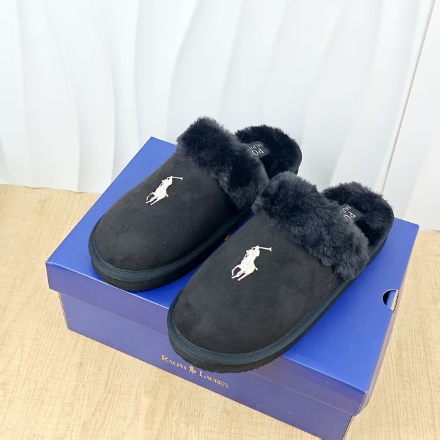 Luxury Fashion Men Winter Furry Slipper