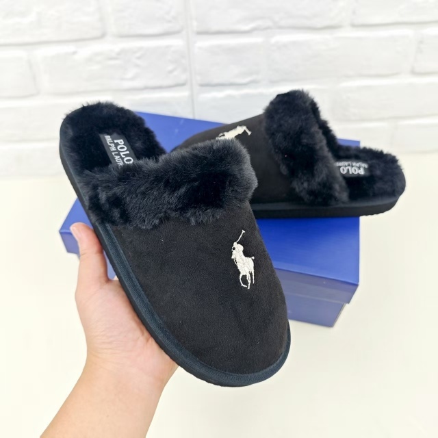 Luxury Fashion Men Winter Furry Slipper