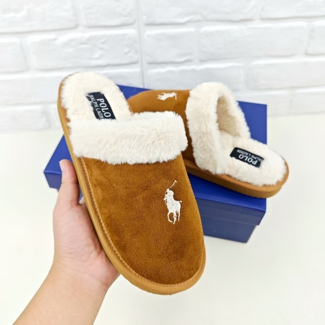 Luxury Fashion Men Winter Furry Slipper
