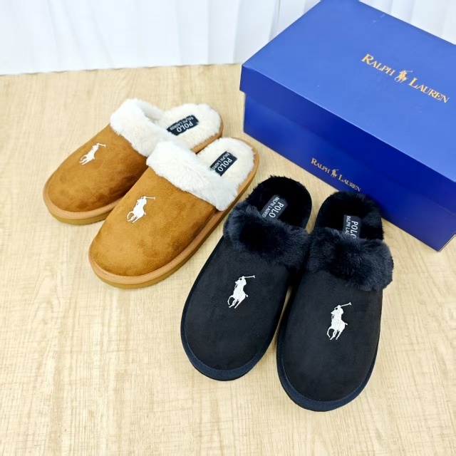 Luxury Fashion Men Winter Furry Slipper