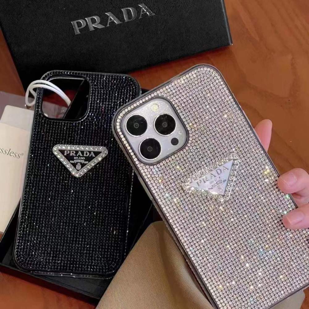 Rhinestones Fashion Luxury TPU Cover Phone Cases