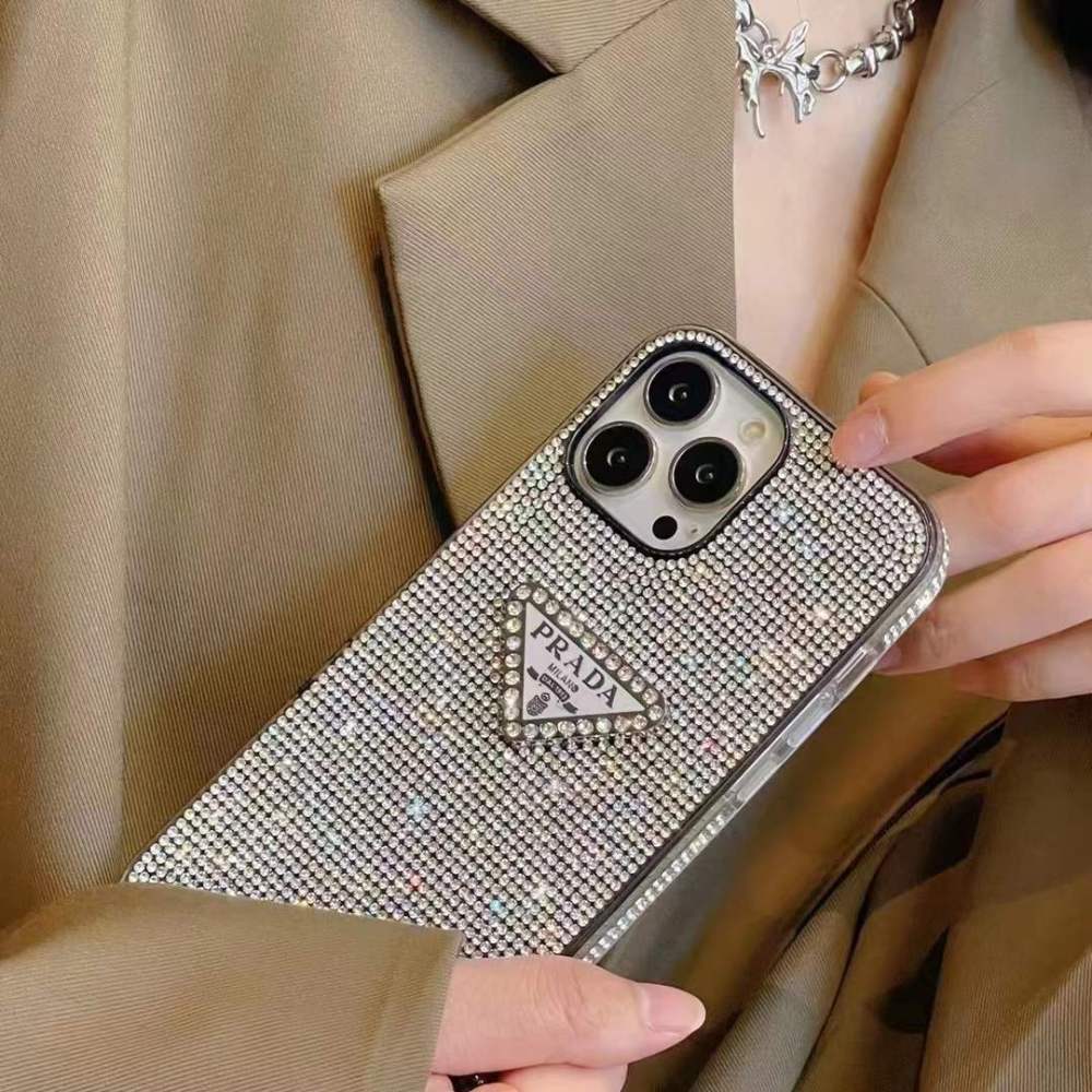 Rhinestones Fashion Luxury TPU Cover Phone Cases