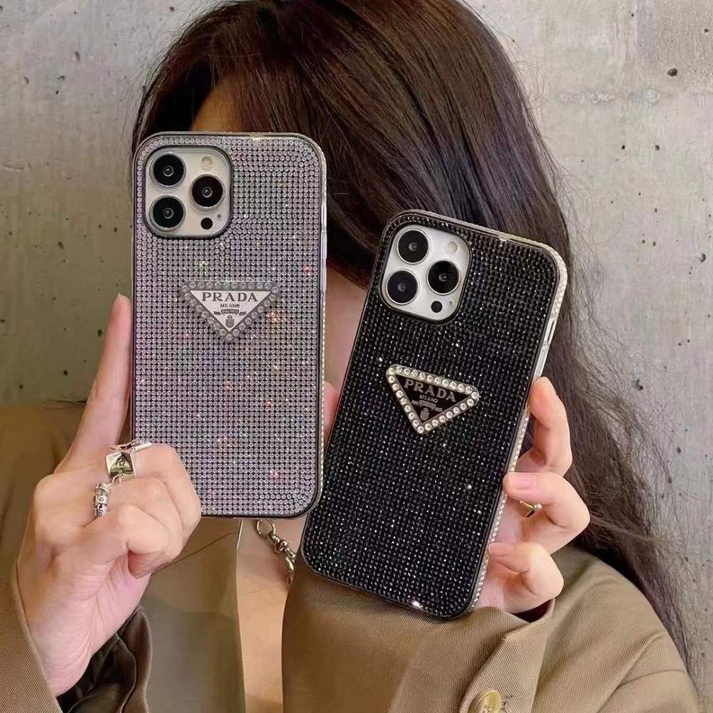 Rhinestones Fashion Luxury TPU Cover Phone Cases