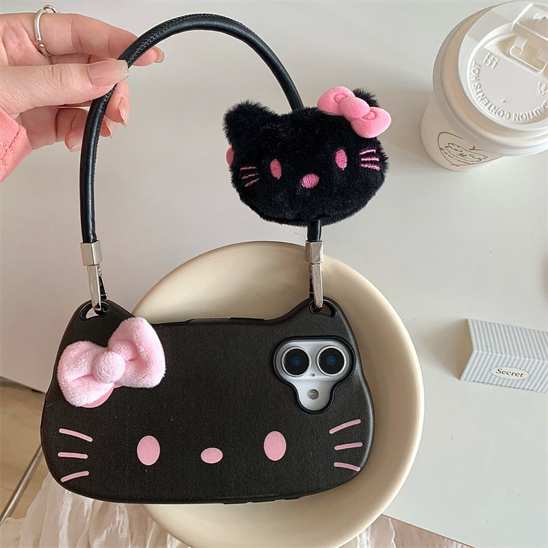 Hello Kitty 3D Lanyard Phone Case