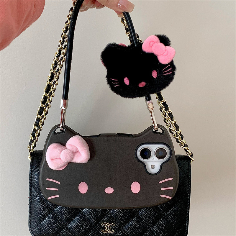 Hello Kitty 3D Lanyard Phone Case