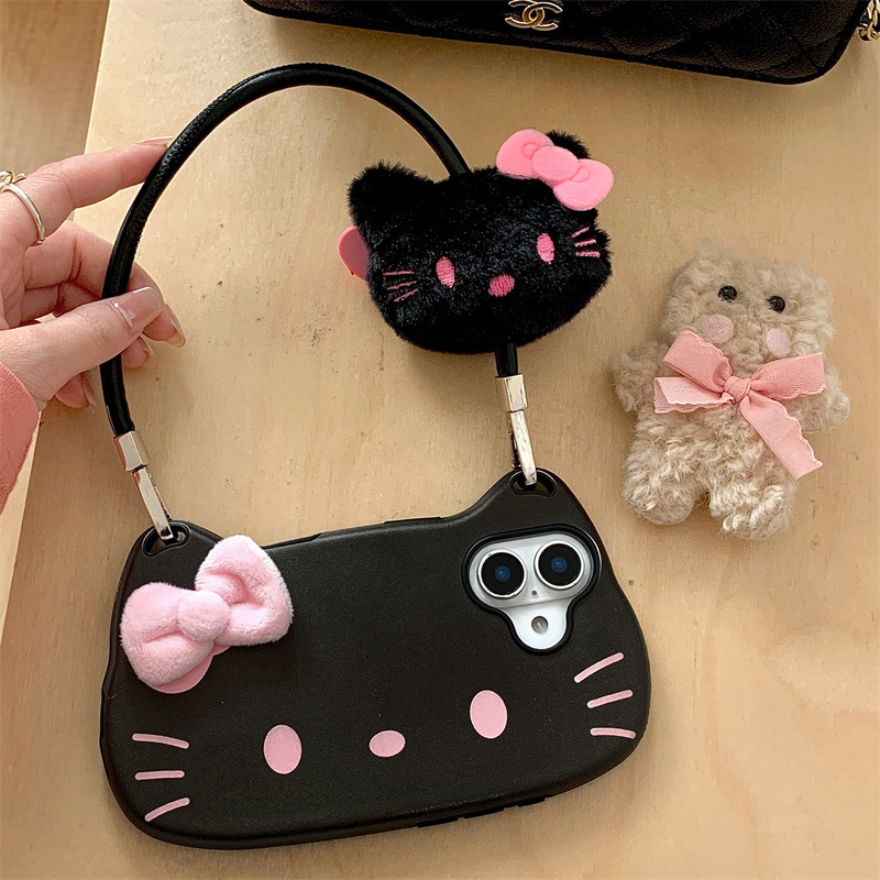 Hello Kitty 3D Lanyard Phone Case