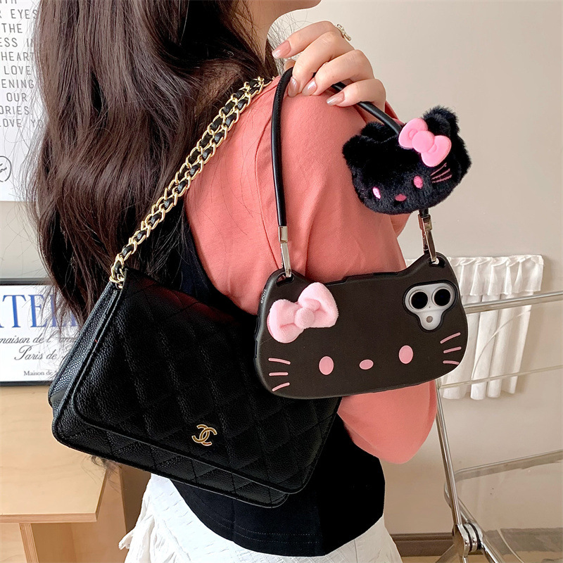 Hello Kitty 3D Lanyard Phone Case