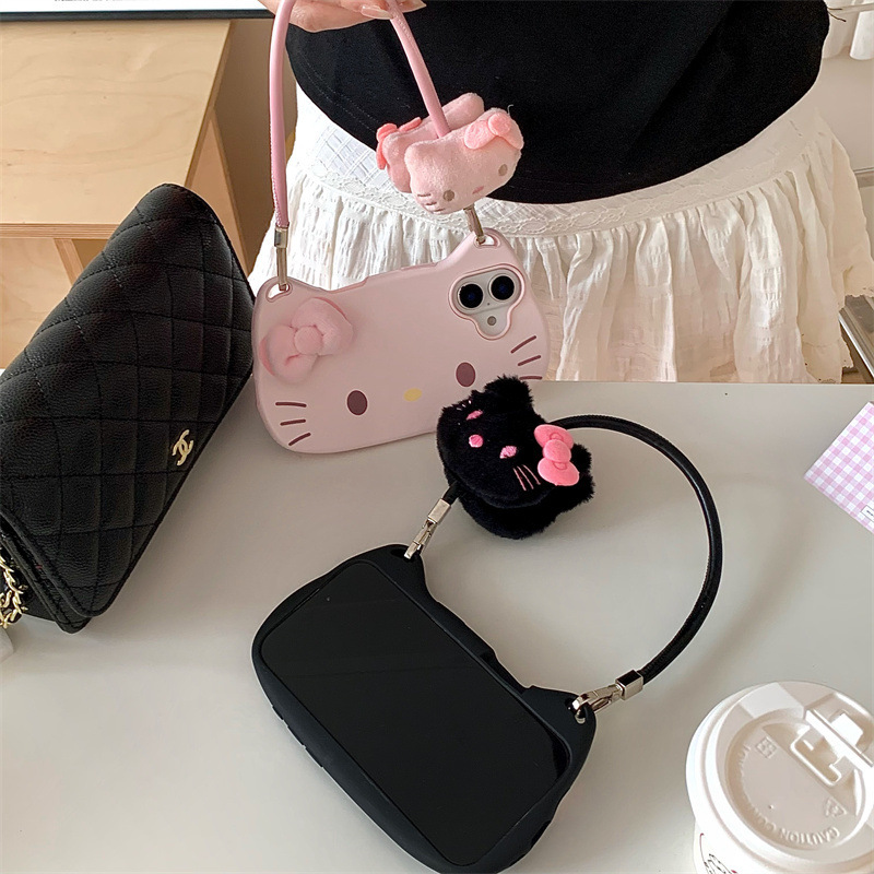 Hello Kitty 3D Lanyard Phone Case